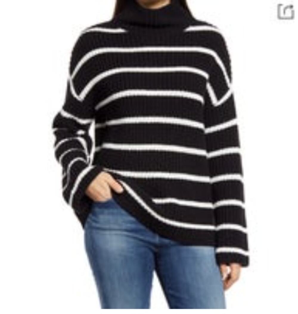 NWT Striped Caslon Sweater